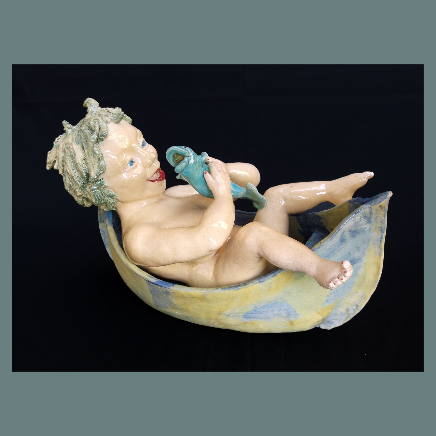 Nude in Boat